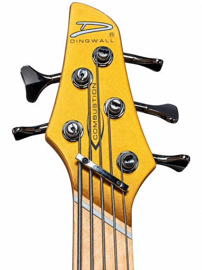 Pre-Owned: Dingwall Combustion NG-5 – Adam Nolly Getgood Signature 5-String Bass – Metallic Gold