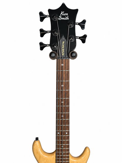 Pre-Owned: 1997 Ken Smith Burner Deluxe 5-String Bass — Natural