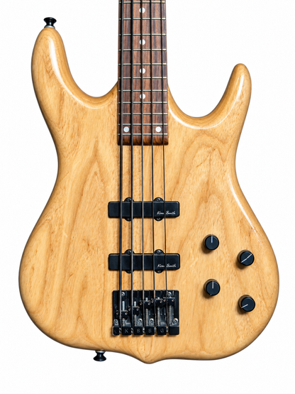 Pre-Owned: 1997 Ken Smith Burner Deluxe 5-String Bass — Natural