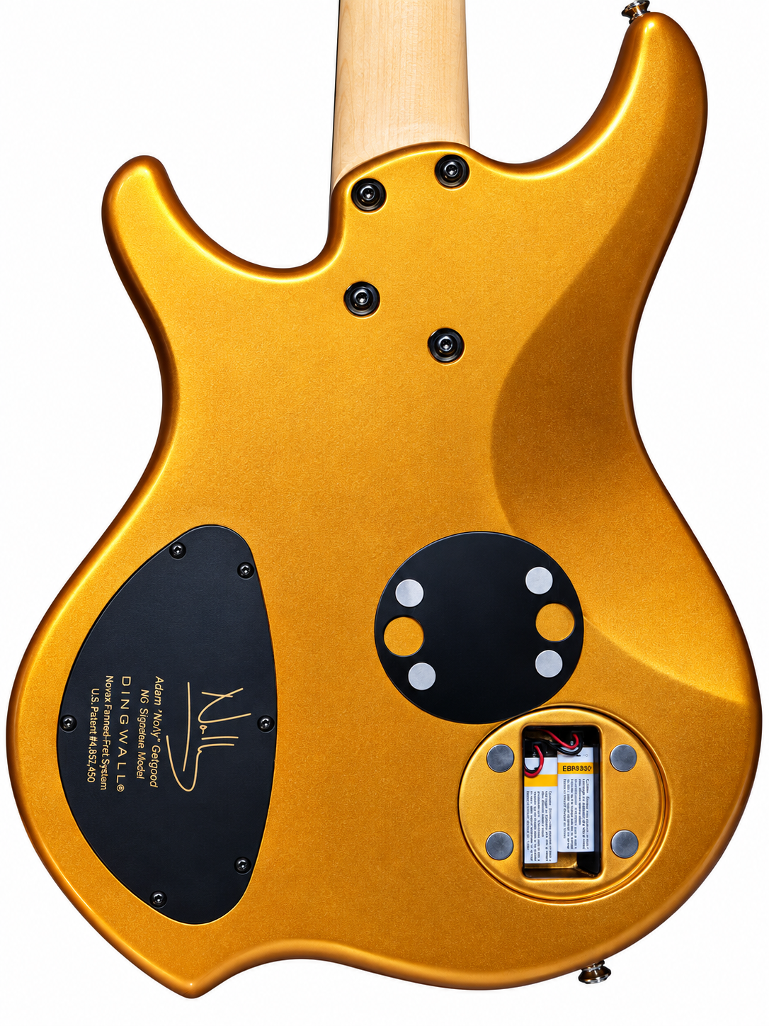 Pre-Owned: Dingwall Combustion NG-5 – Adam Nolly Getgood Signature 5-String Bass – Metallic Gold