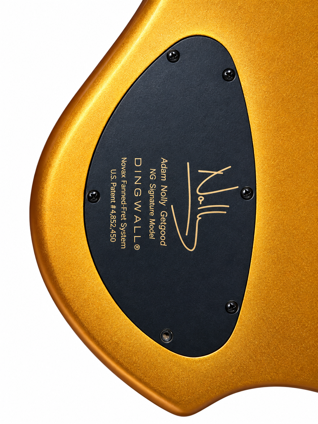 Pre-Owned: Dingwall Combustion NG-5 – Adam Nolly Getgood Signature 5-String Bass – Metallic Gold