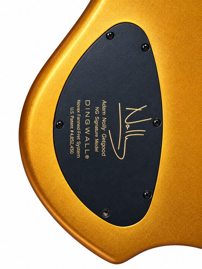 Pre-Owned: Dingwall Combustion NG-5 – Adam Nolly Getgood Signature 5-String Bass – Metallic Gold