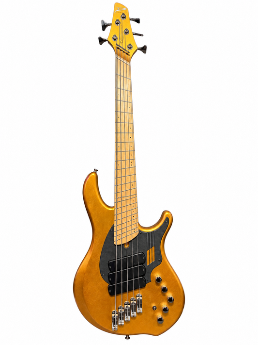 Pre-Owned: Dingwall Combustion NG-5 – Adam Nolly Getgood Signature 5-String Bass – Metallic Gold
