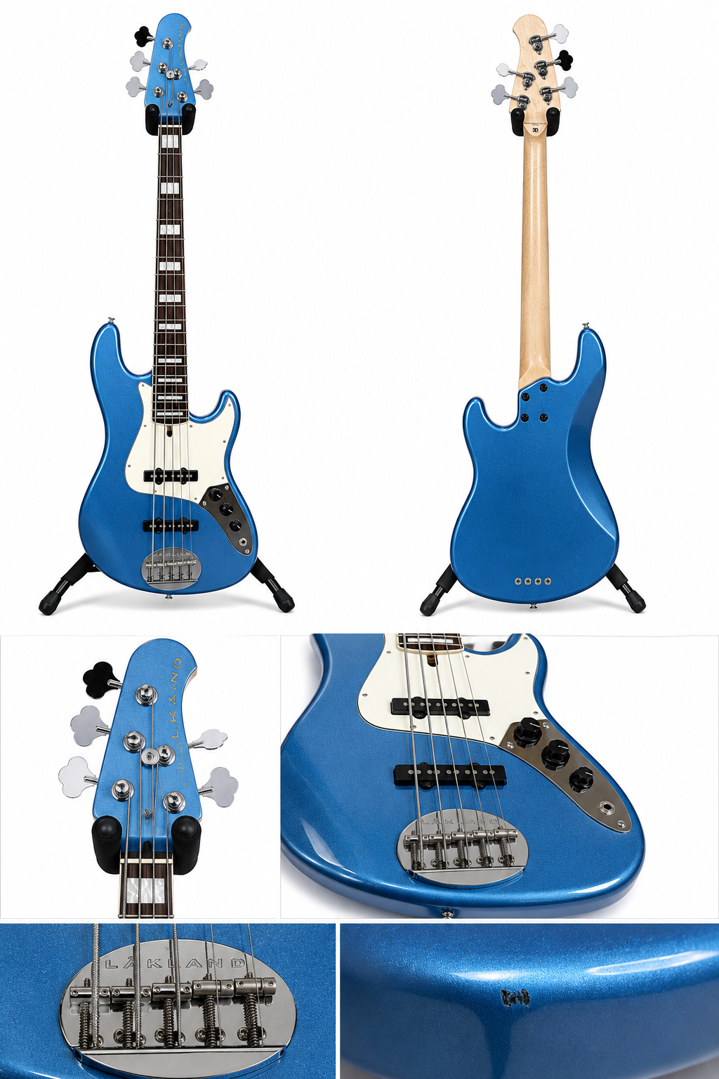 Lakland Skyline 55-60 5-String — Lake Placid Blue
