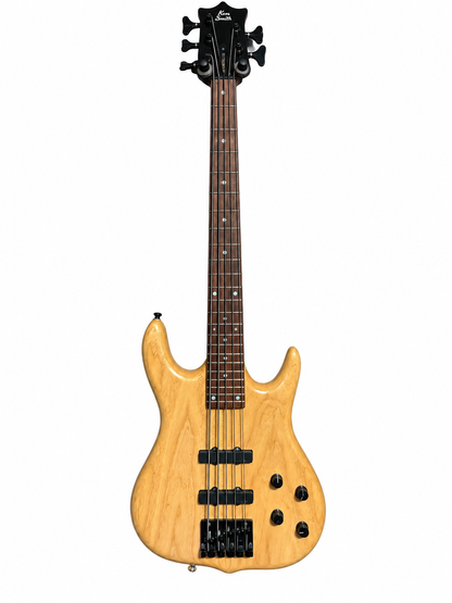 Pre-Owned: 1997 Ken Smith Burner Deluxe 5-String Bass — Natural