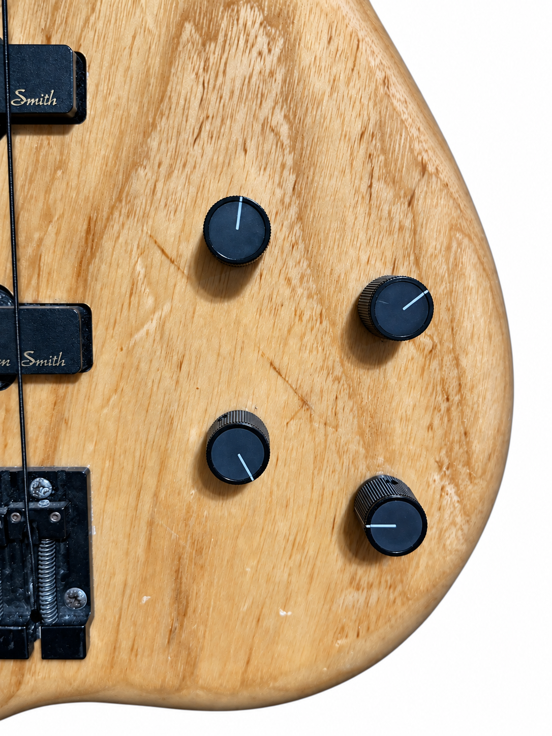 Pre-Owned: 1997 Ken Smith Burner Deluxe 5-String Bass — Natural