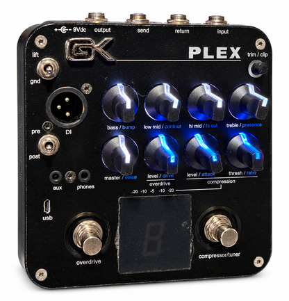 Pre-Owned: Gallien-Krueger PLEX Bass Preamp — Multi-Function Pedal