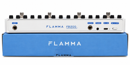 New: FLAMMA FB200 Intelligent Bass Multi-Effects Pedal
