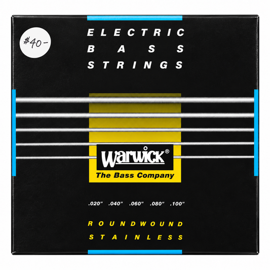 New: Warwick Black Label 5-String Bass Strings – Stainless Steel